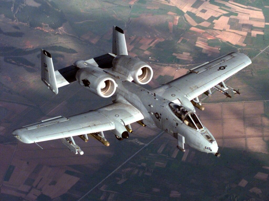 A-10 Thunderbolt II, the last aircraft associated with Alexander Kartveli’s design legacy.