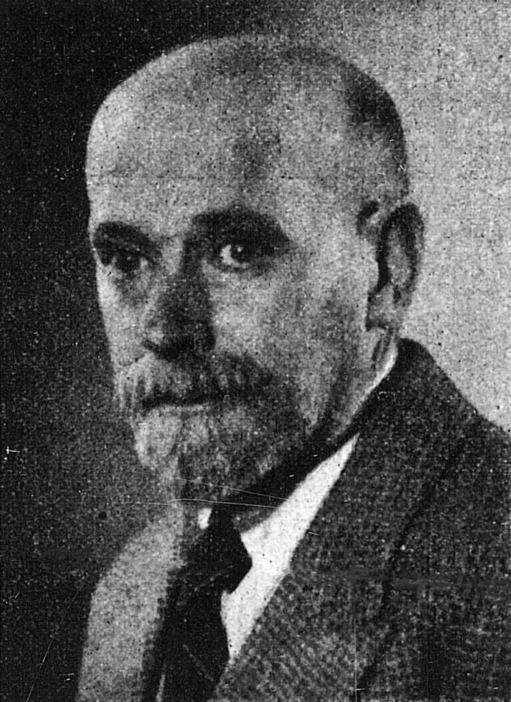 Portrait of Janusz Korczak.
