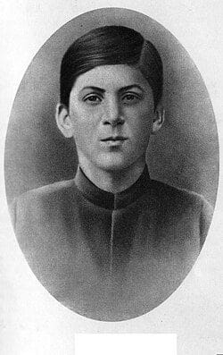 Childhood portrait of Joseph Stalin