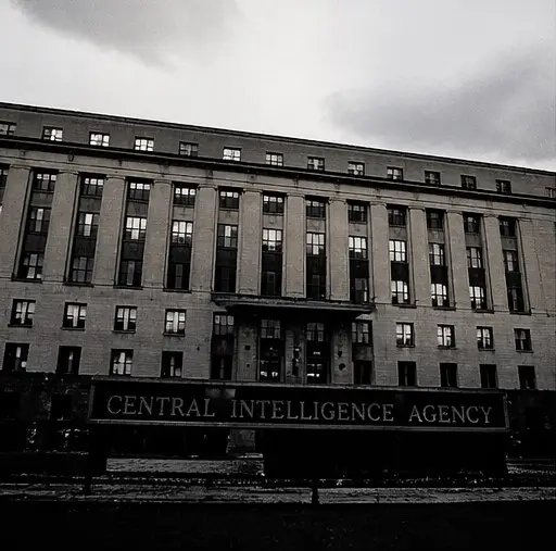 The CIA building.