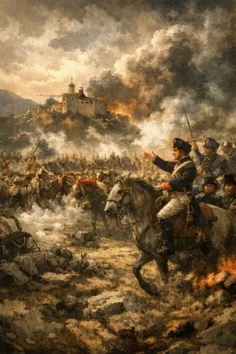 Napoleon on the battlefield