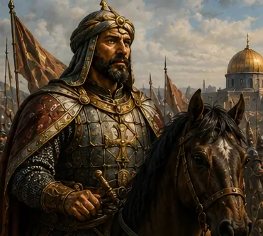 Saladin, the Muslim leader who recaptured Jerusalem