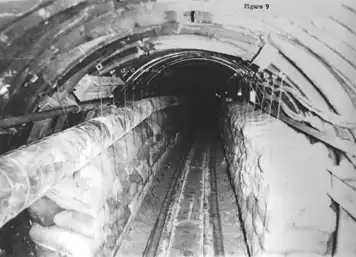 Operation Gold-ის მიწისქვეშა გვირაბი, რომელიც CIA-მ და MI6-მ ცივი ომის დროს აღმოსავლეთ ბერლინის სატელეფონო ხაზების მოსასმენად ააშენეს.