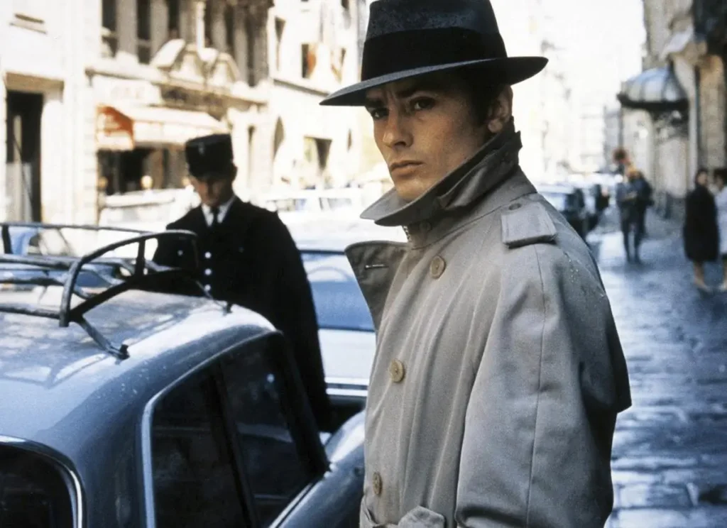 Alain Delon in Le Samouraï, 1967