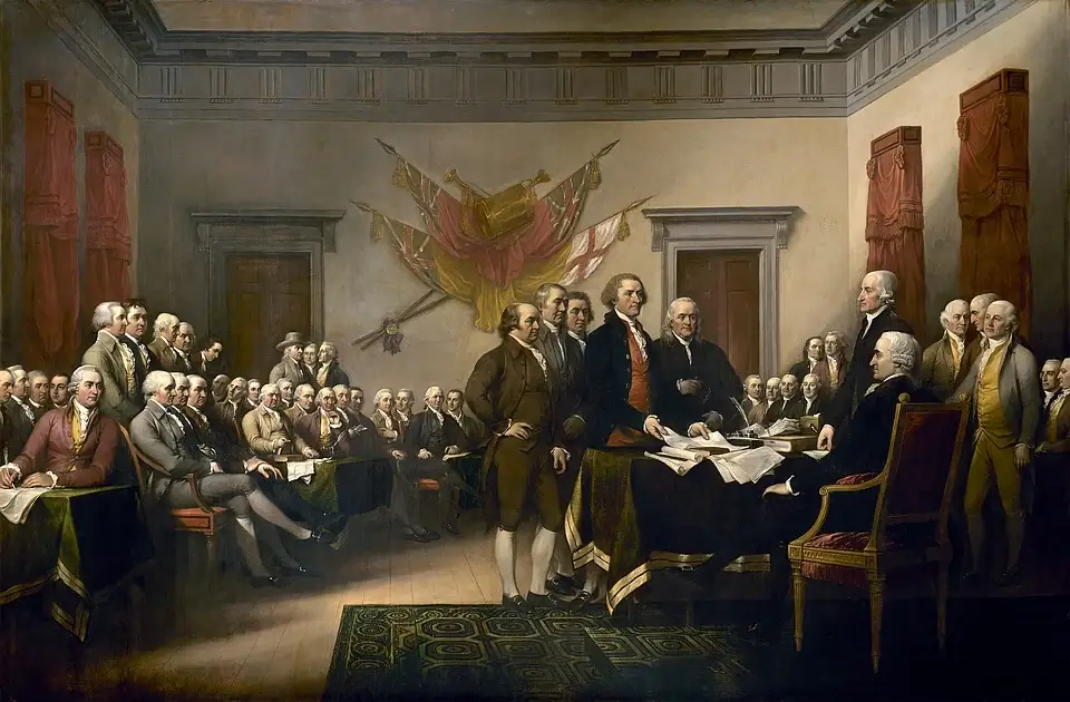 «Декларация независимости» Джона Трамбулла, 1819 год