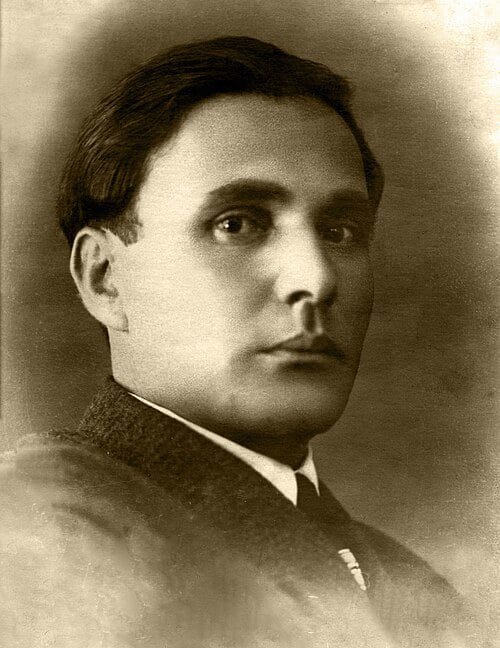 Portrait of Galaktion Tabidze, 1933.