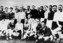 FC Start and German Flakelf players after the match on August 9, 1942.
