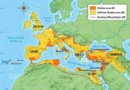 Map of the spread of Christianity around 600 CE
