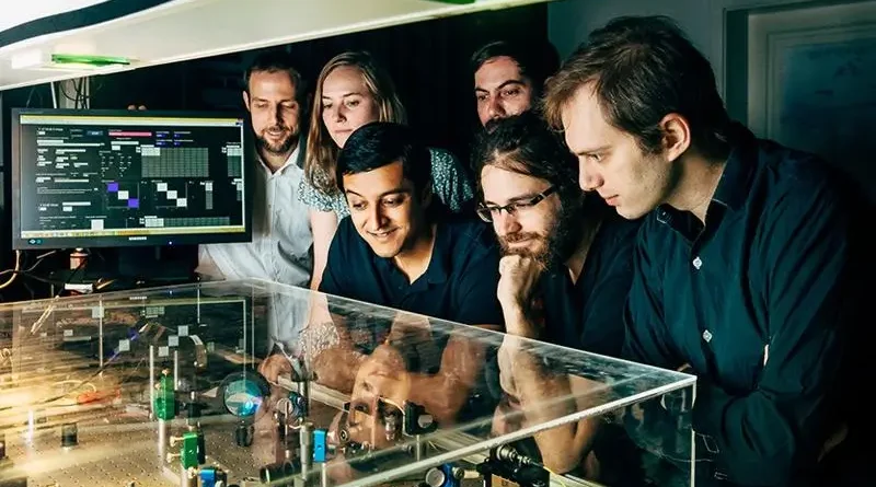 A group of quantum physics researchers in Vienna