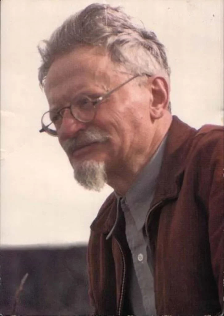 Leon Trotsky in Mexico in 1940